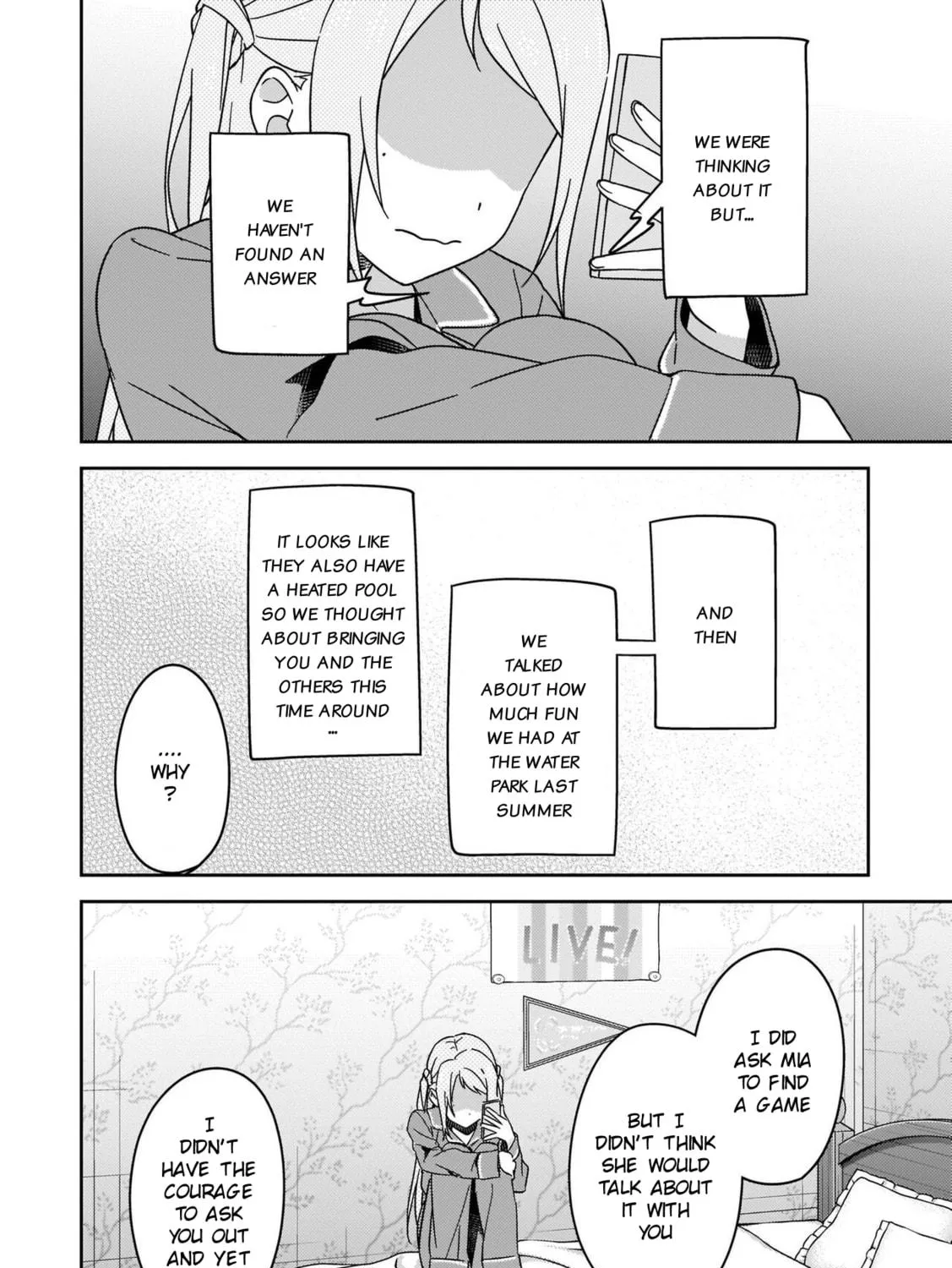 Love Live Nijigasaki High school Idol Club Tapestry Comic Book Chapter 13 page 49 - 