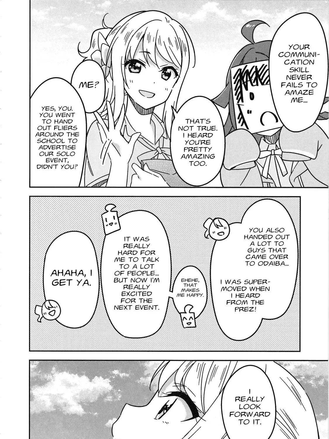 Love Live Nijigasaki High school Idol Club Tapestry Comic Book Chapter 2 page 23 - 