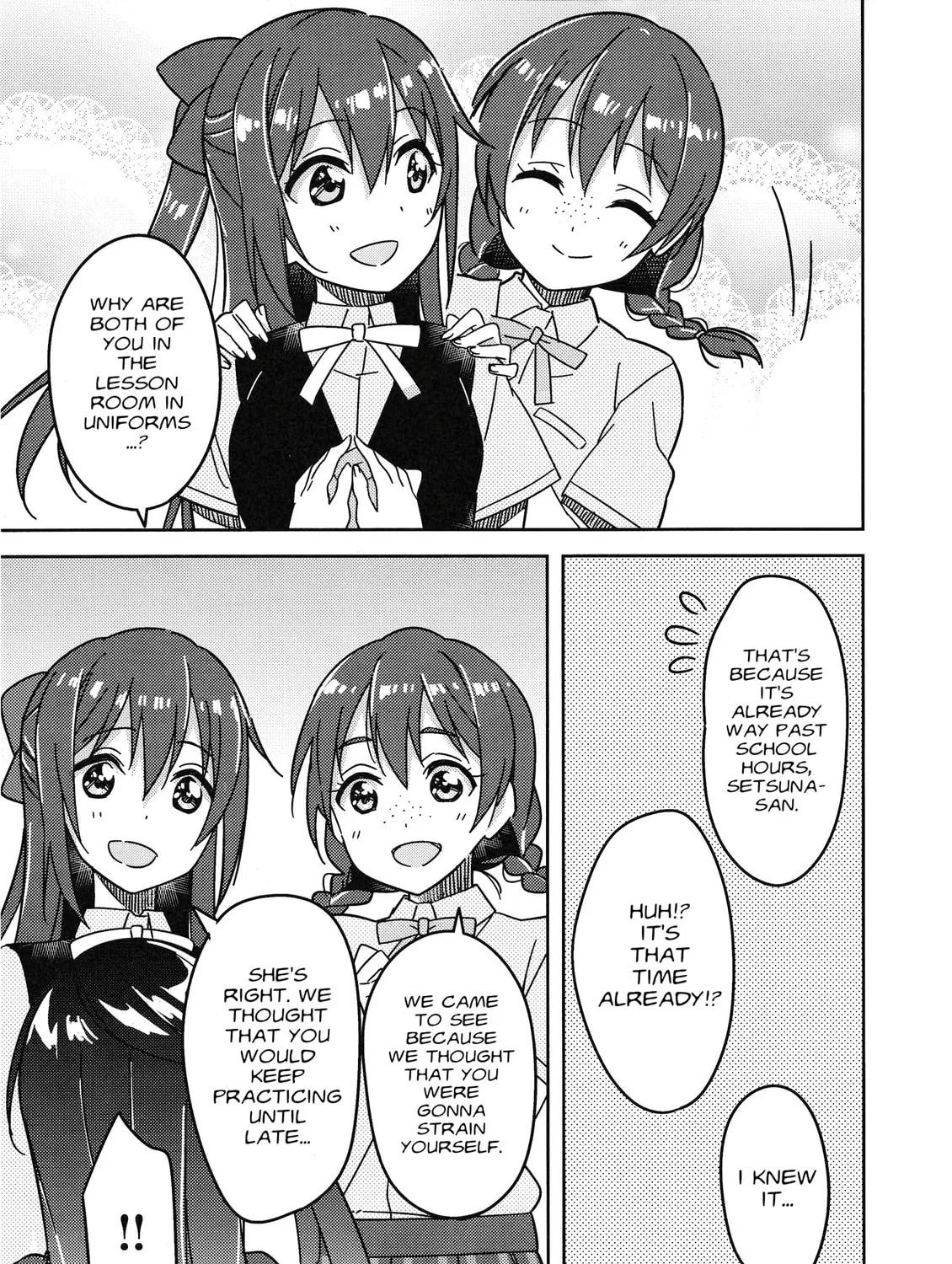 Love Live Nijigasaki High school Idol Club Tapestry Comic Book Chapter 3 page 55 - 