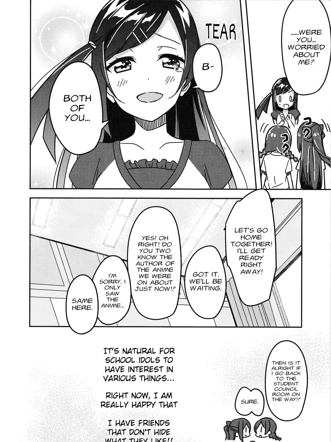 Love Live Nijigasaki High school Idol Club Tapestry Comic Book Chapter 3 page 57 - 