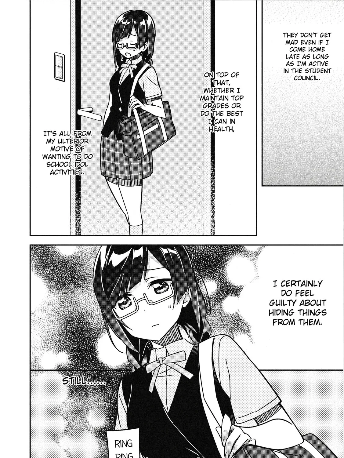Love Live Nijigasaki High school Idol Club Tapestry Comic Book Chapter 3 page 61 - 