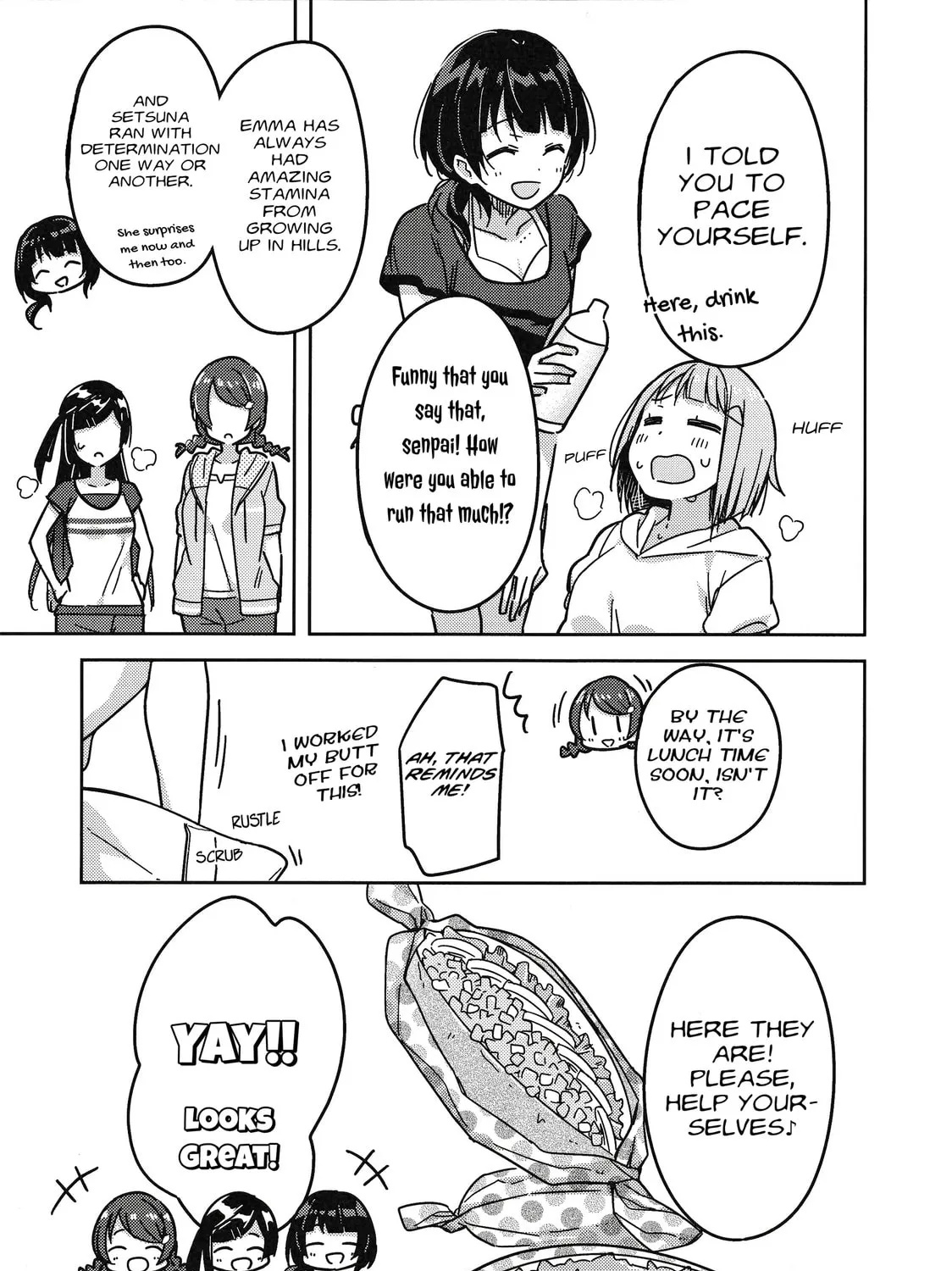 Love Live Nijigasaki High school Idol Club Tapestry Comic Book Chapter 4 page 43 - 