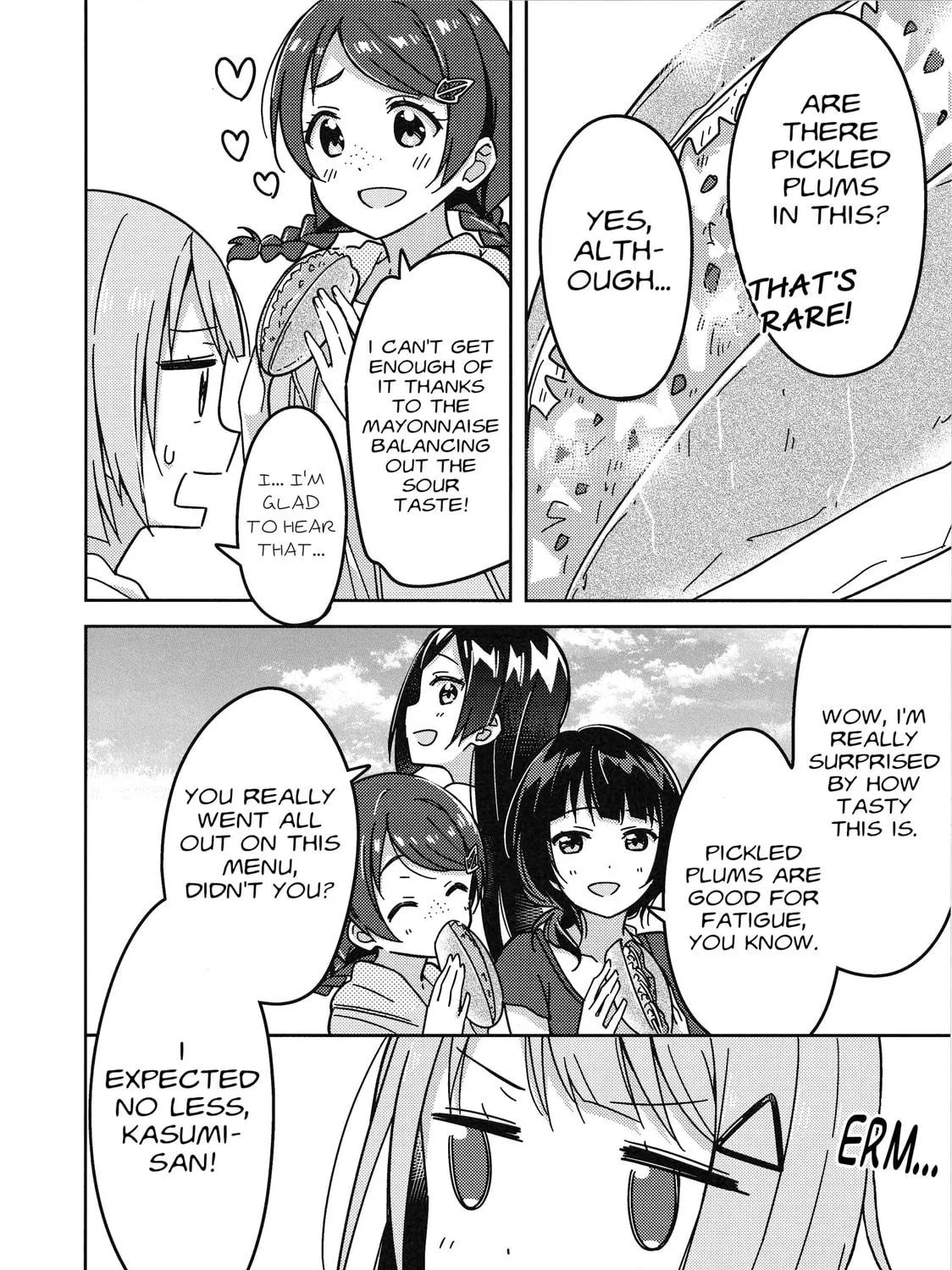 Love Live Nijigasaki High school Idol Club Tapestry Comic Book Chapter 4 page 49 - 