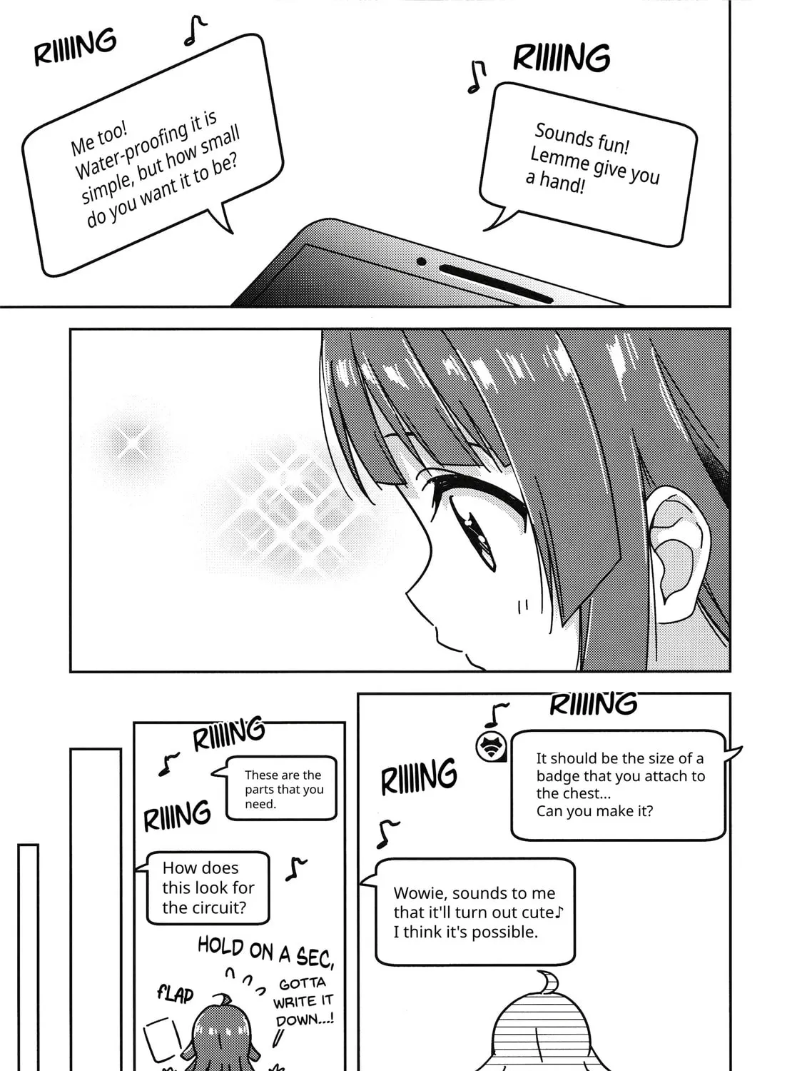 Love Live Nijigasaki High school Idol Club Tapestry Comic Book Chapter 5 page 57 - 