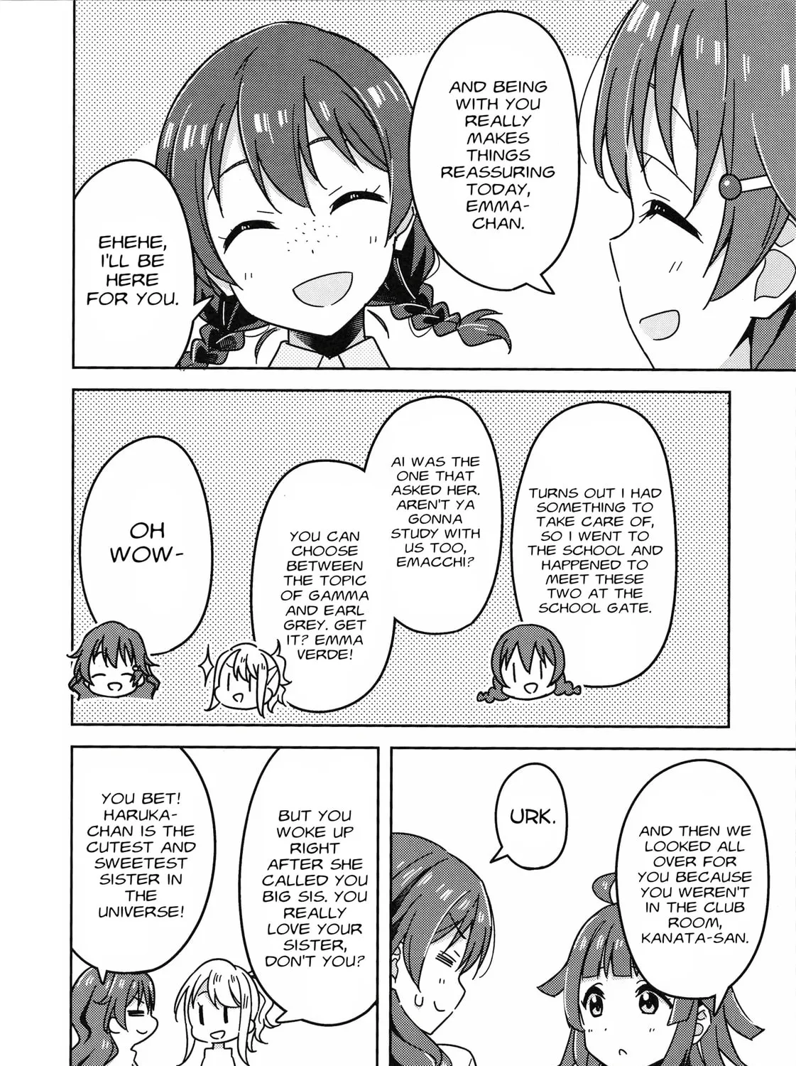 Love Live Nijigasaki High school Idol Club Tapestry Comic Book Chapter 7 page 15 - 