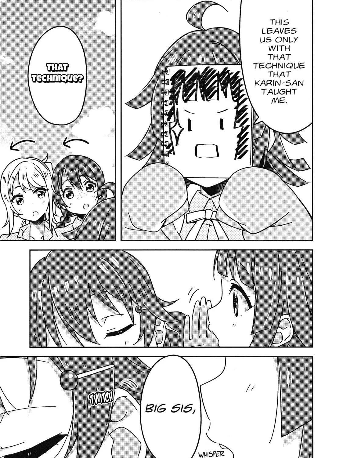 Love Live Nijigasaki High school Idol Club Tapestry Comic Book Chapter 7 page 9 - 