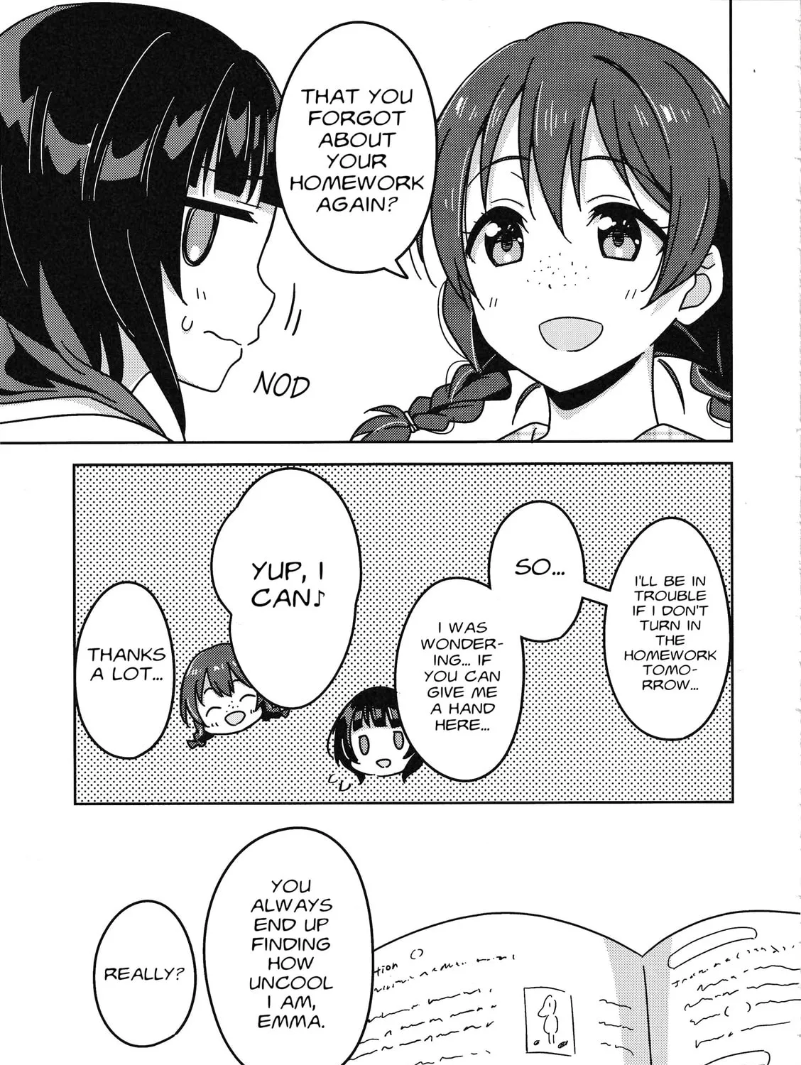 Love Live Nijigasaki High school Idol Club Tapestry Comic Book Chapter 8 page 61 - 