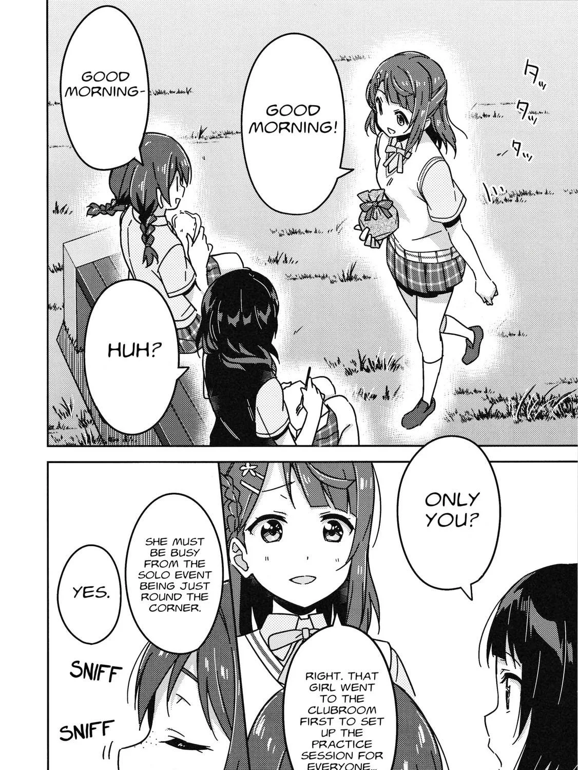 Love Live Nijigasaki High school Idol Club Tapestry Comic Book Chapter 9 page 11 - 