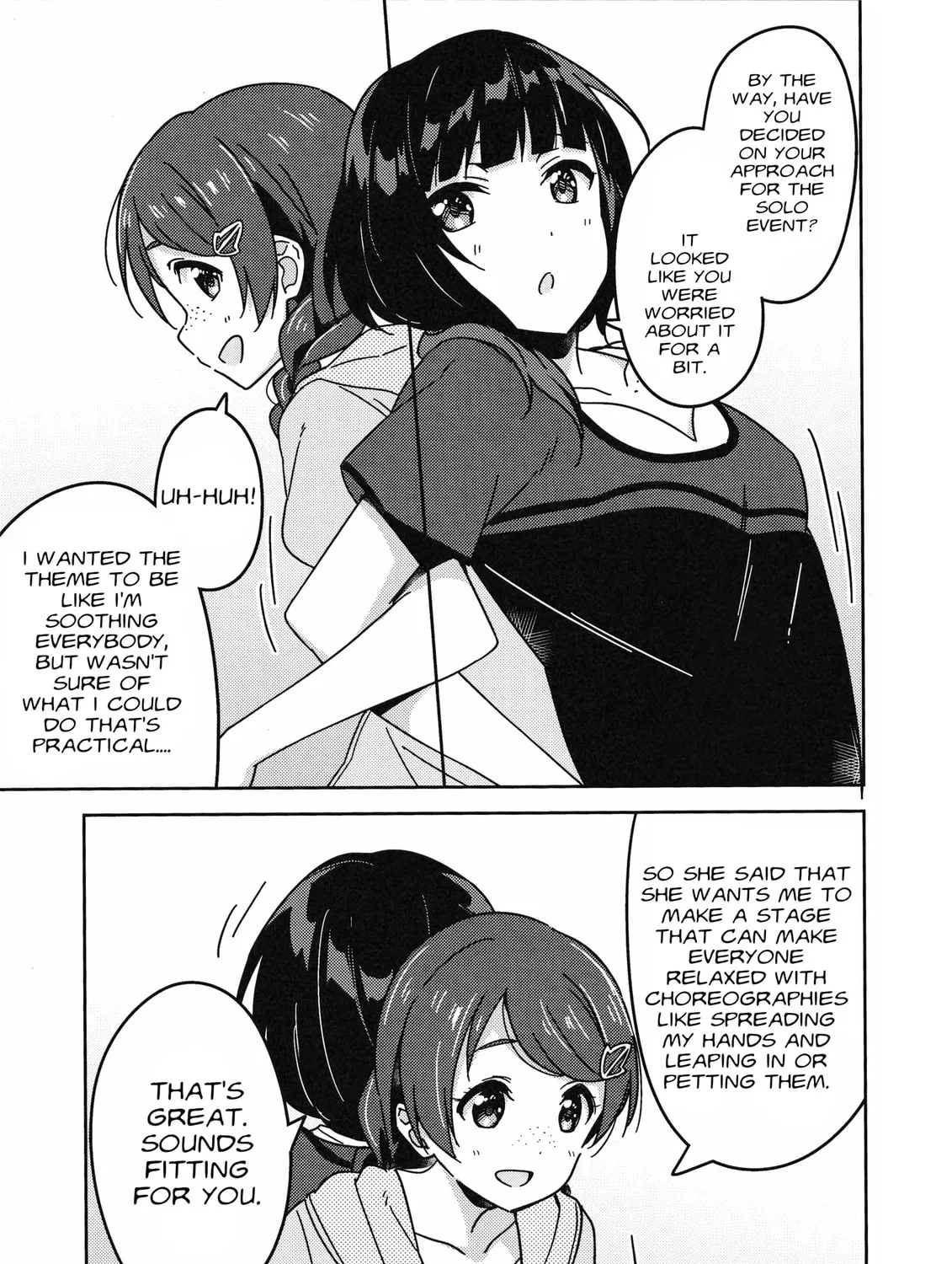 Love Live Nijigasaki High school Idol Club Tapestry Comic Book Chapter 9 page 21 - 