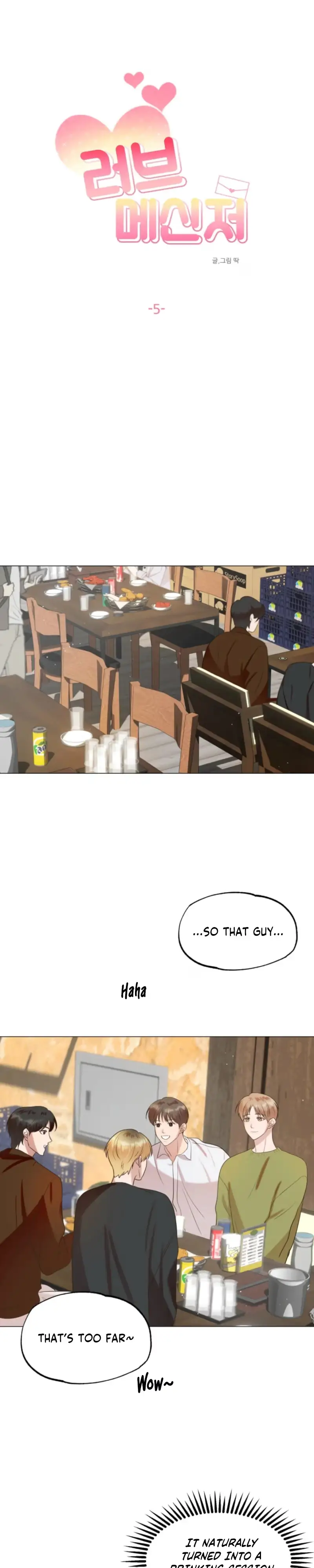 Love Messenger Chapter 5 page 5 - 