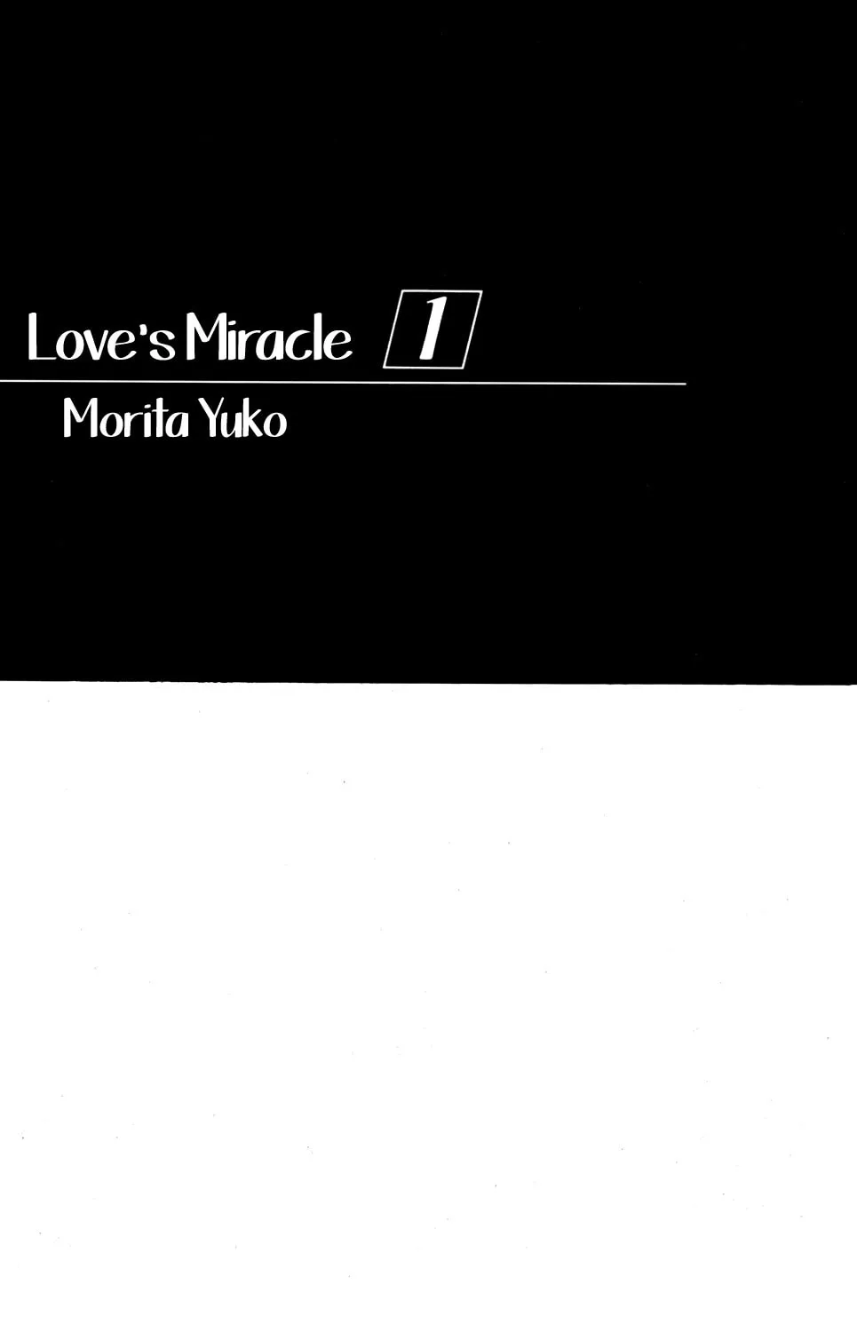 Love's Miracle Chapter 1 page 3 - 