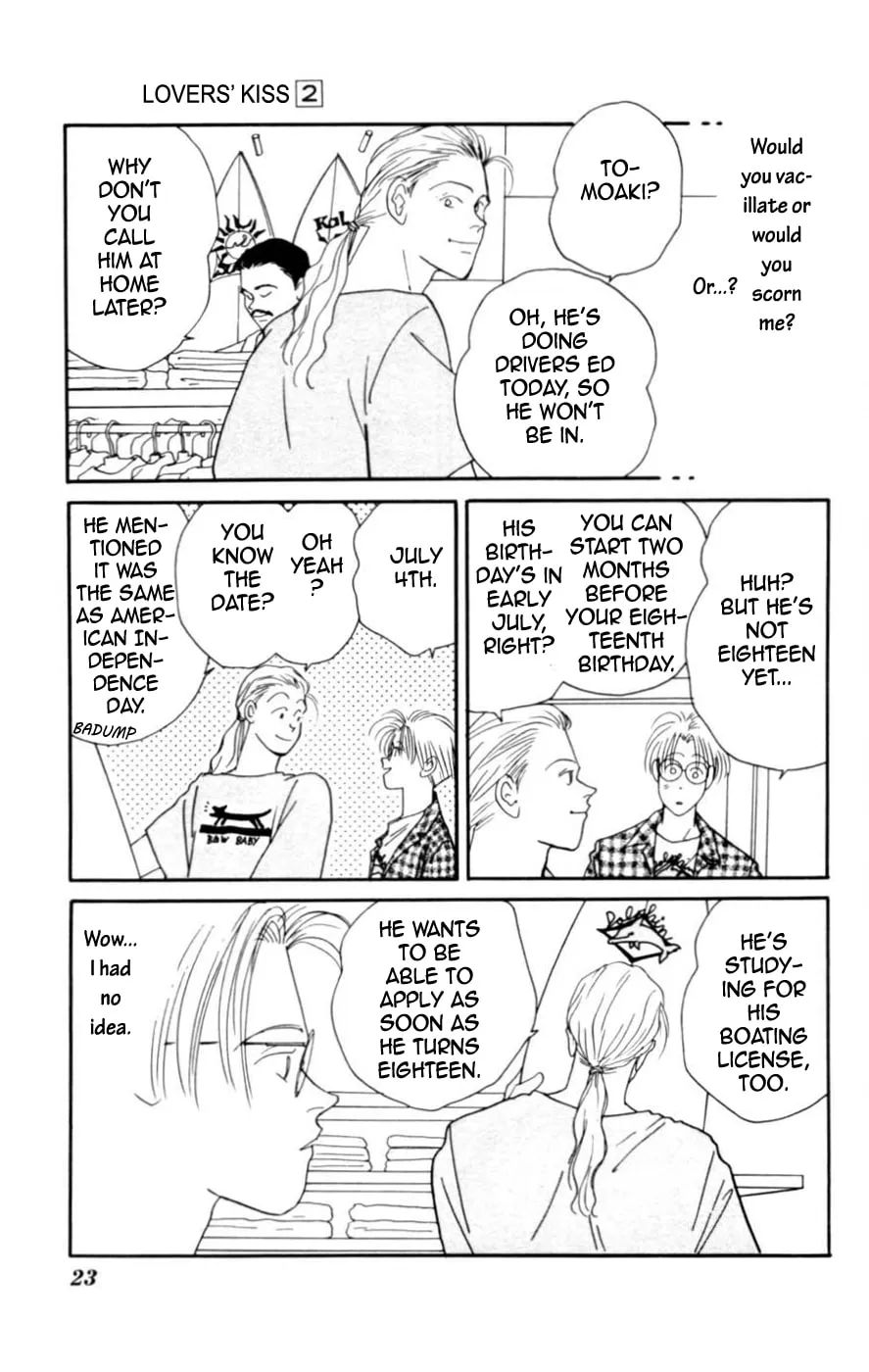 Lovers' Kiss Chapter 4 page 23 - 