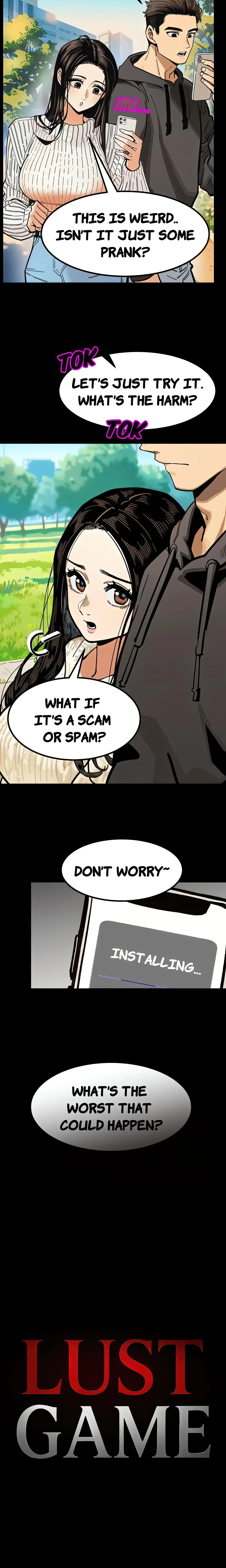 LUST GAME Chapter 1 page 2 - 