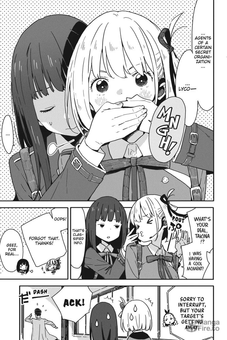 Lycoris Recoil Koushiki Comic Anthology: Reload Chapter 1 page 9 - 