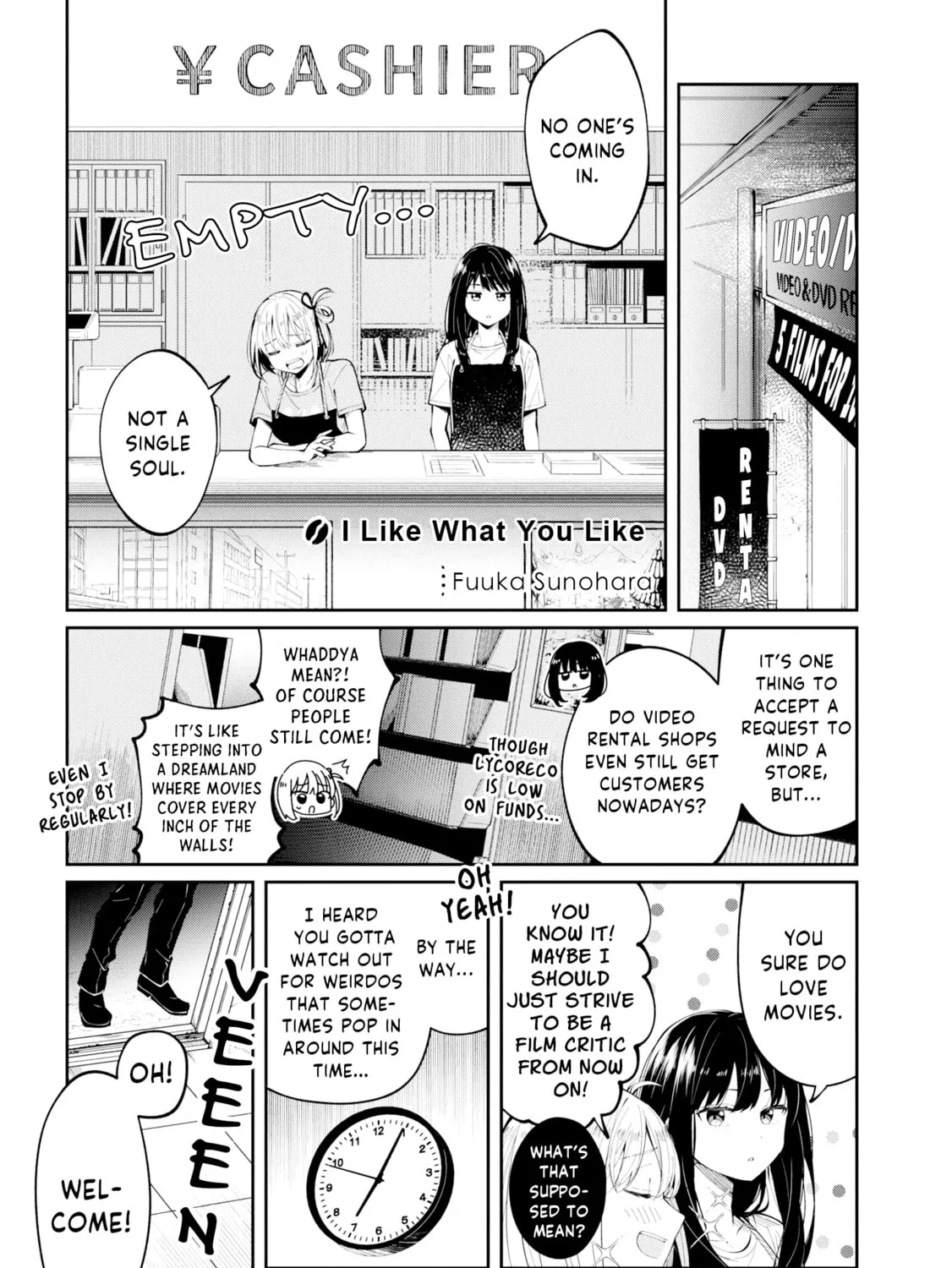 Lycoris Recoil Koushiki Comic Anthology: Reload Chapter 13 page 1 - 