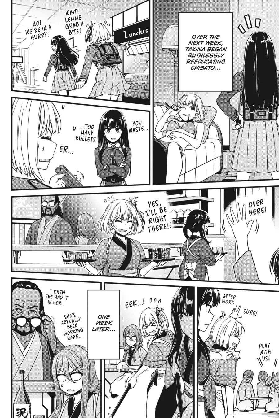 Lycoris Recoil Koushiki Comic Anthology: Reload Chapter 14 page 4 - 