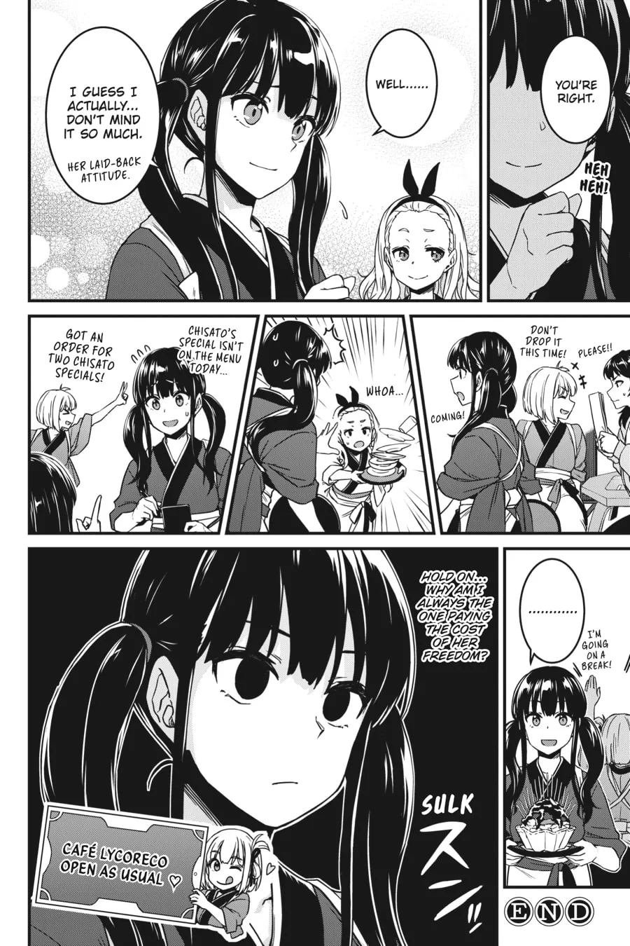 Lycoris Recoil Koushiki Comic Anthology: Reload Chapter 14 page 8 - 