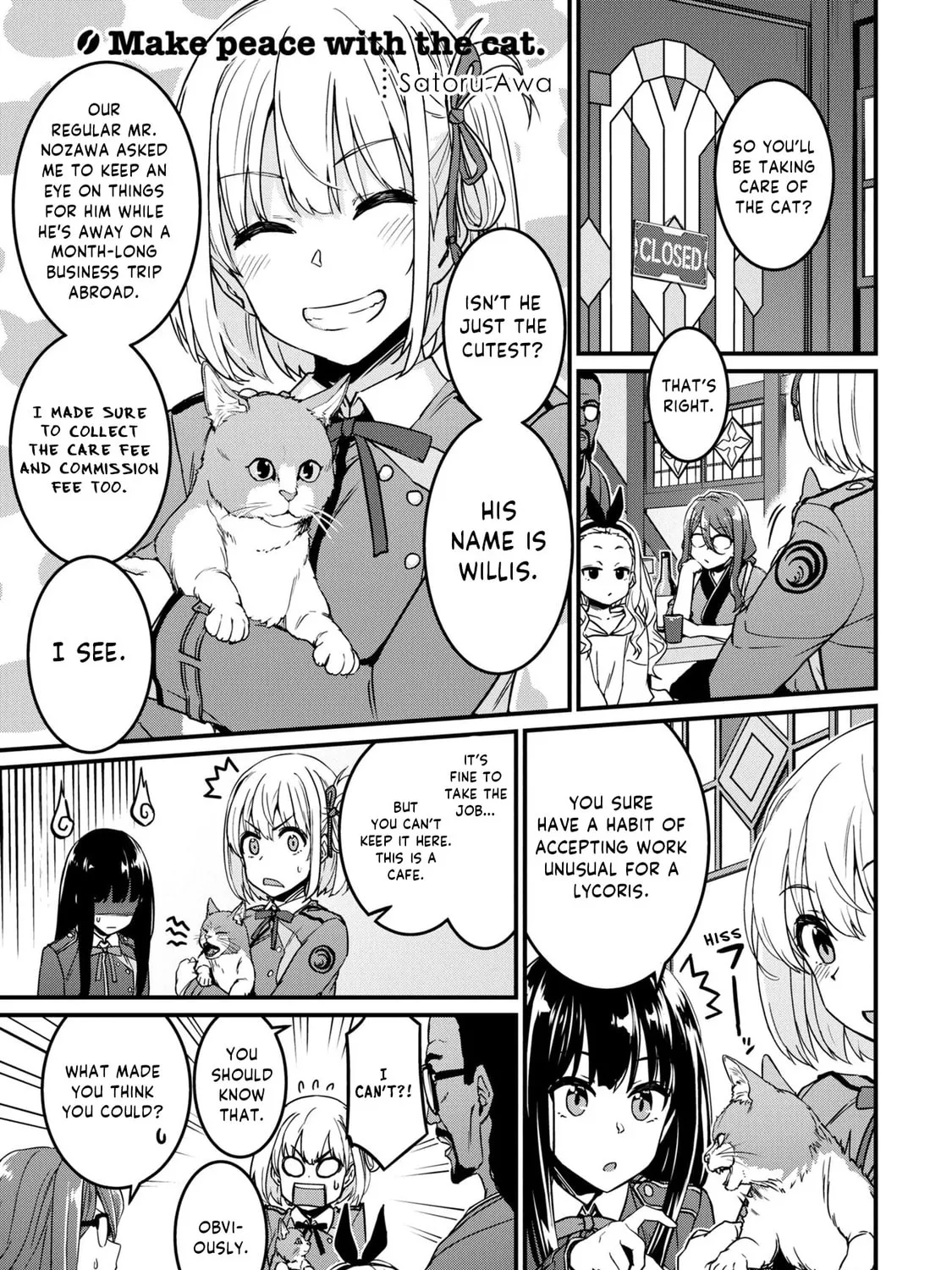 Lycoris Recoil Koushiki Comic Anthology: Reload Chapter 2 page 1 - 