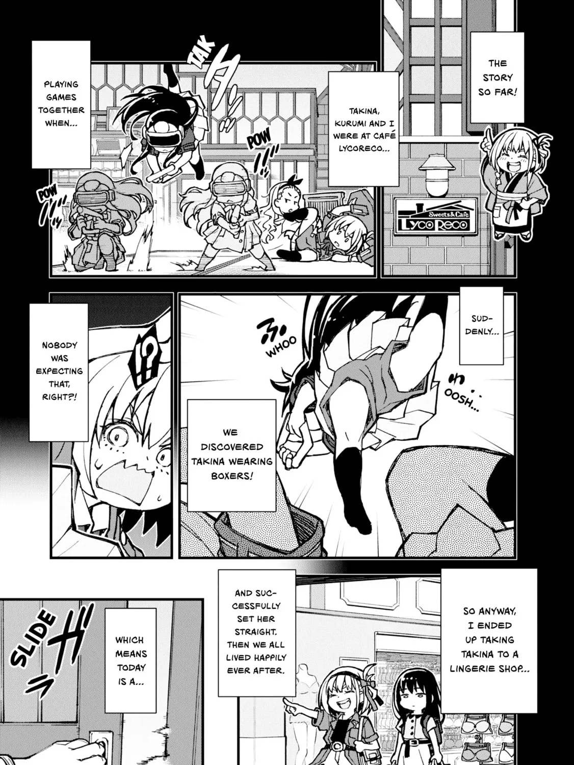 Lycoris Recoil Koushiki Comic Anthology: Reload Chapter 3 page 1 - 