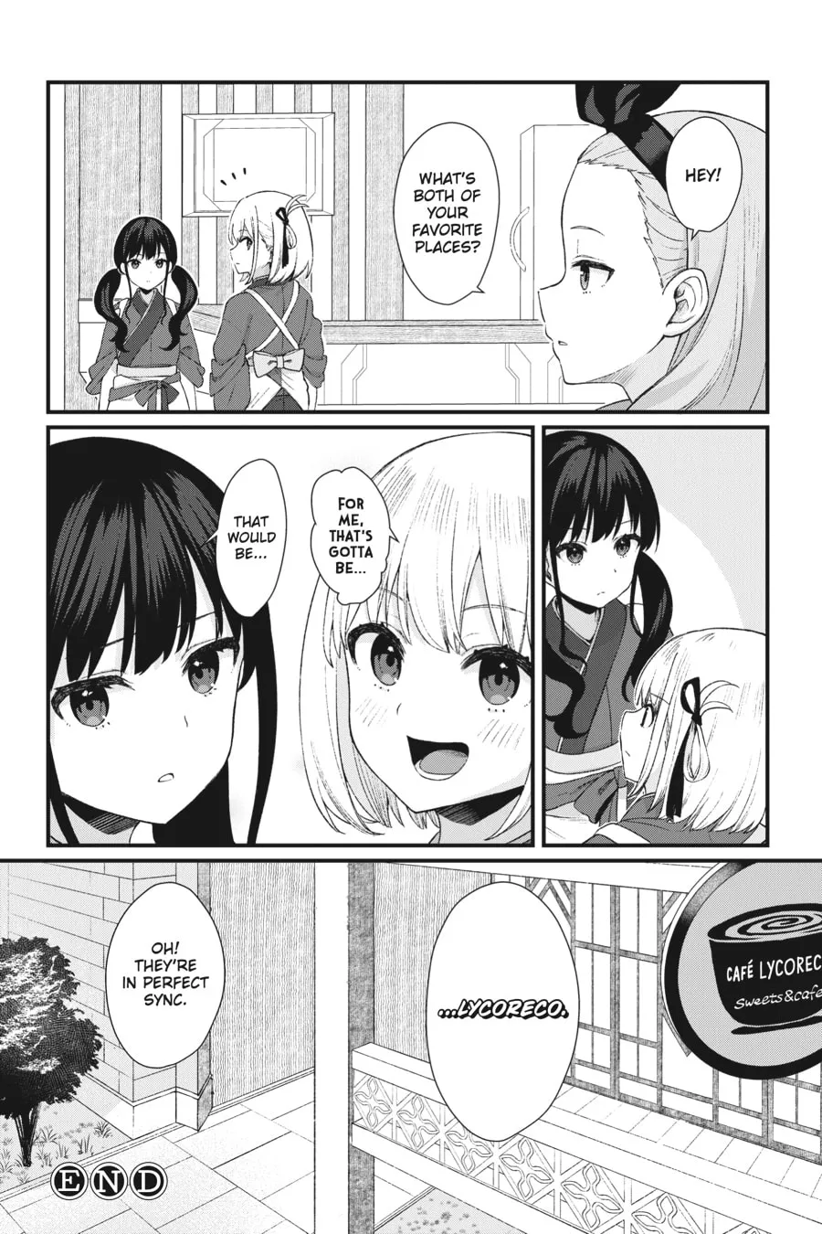 Lycoris Recoil Koushiki Comic Anthology: Reload Chapter 6 page 8 - 