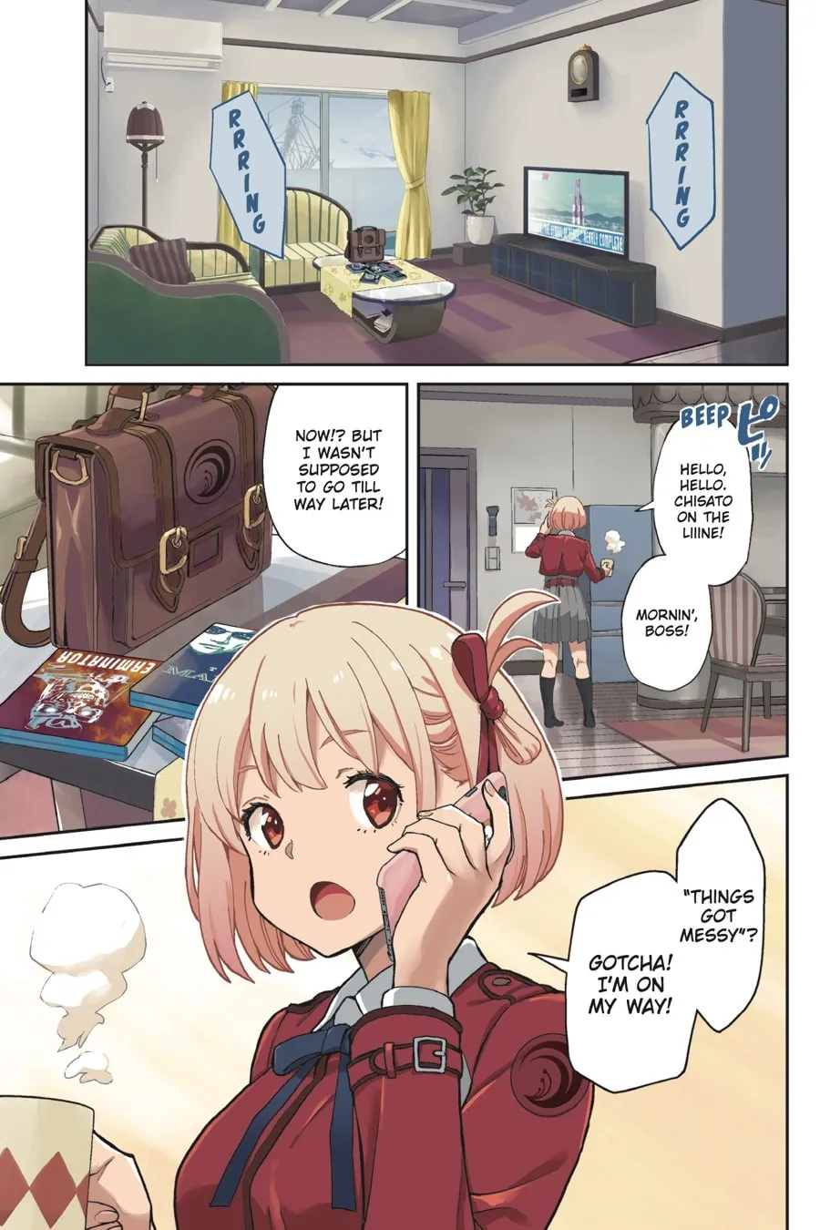 Lycoris Recoil Chapter 1 page 1 - 