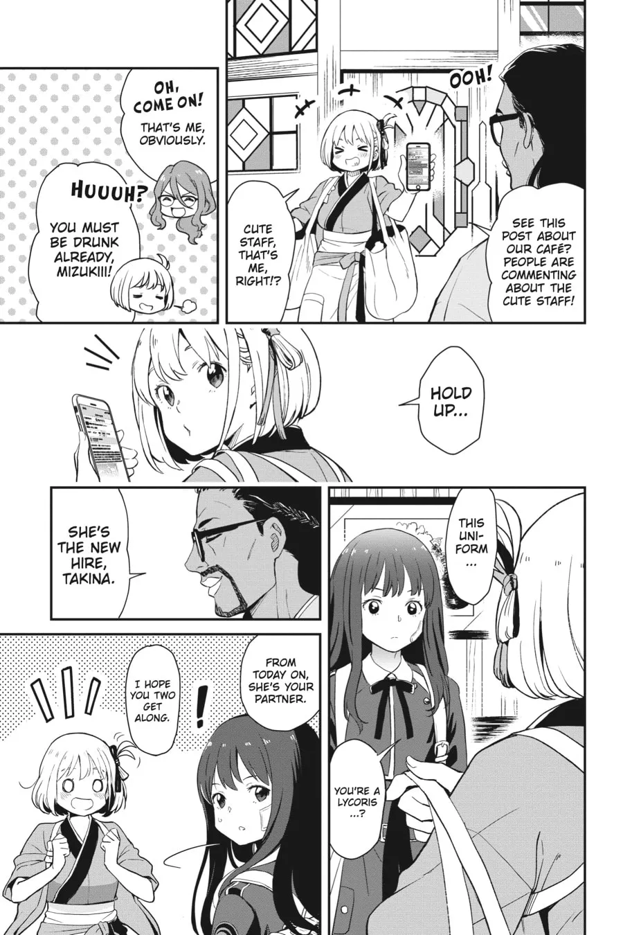 Lycoris Recoil Chapter 1 page 22 - 
