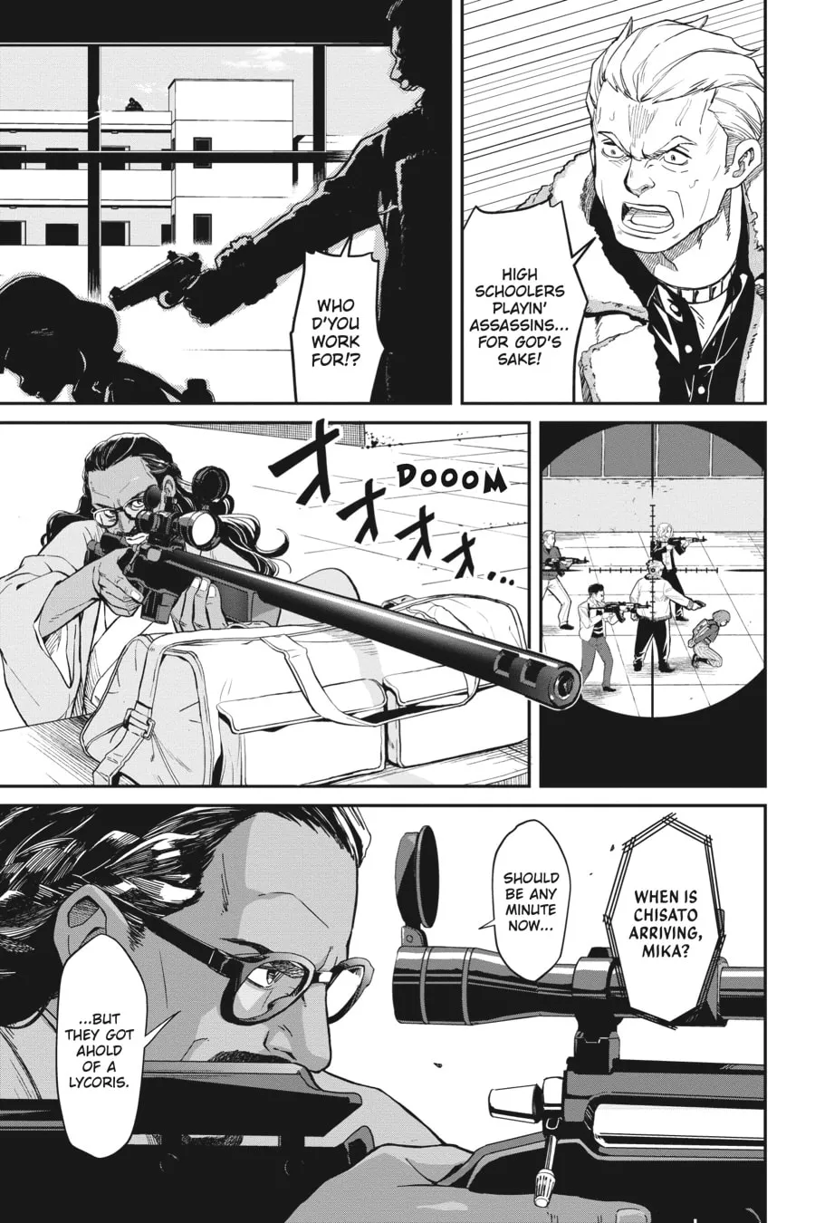 Lycoris Recoil Chapter 1 page 4 - 