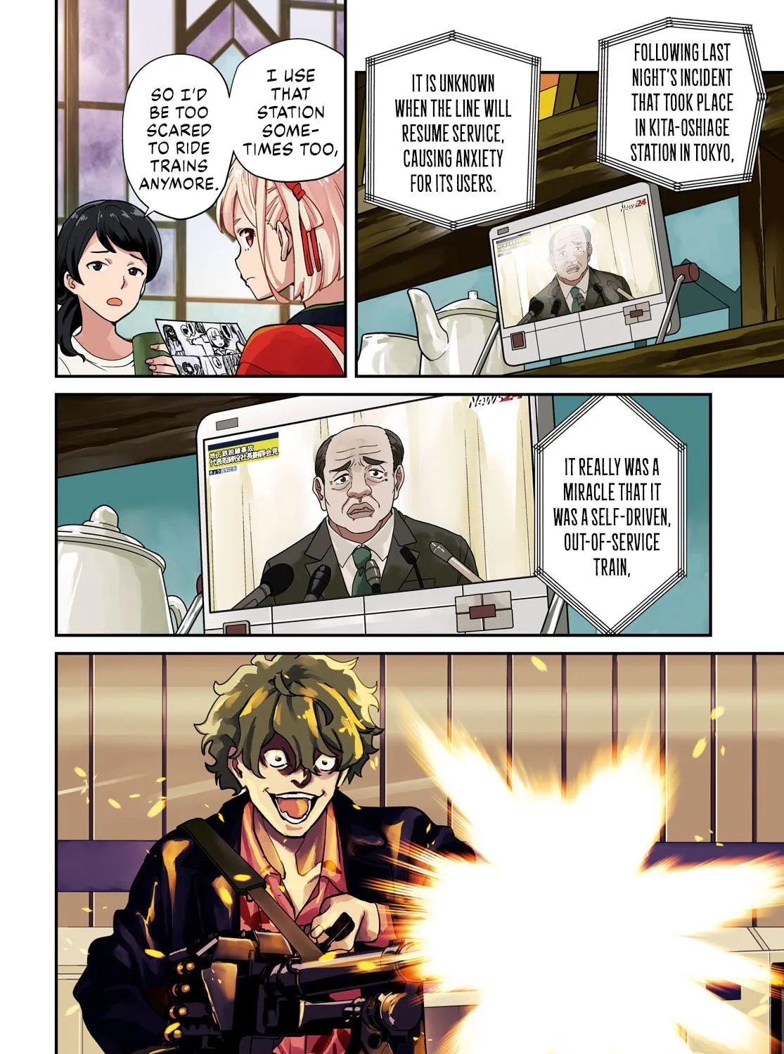 Lycoris Recoil Chapter 14 page 11 - 