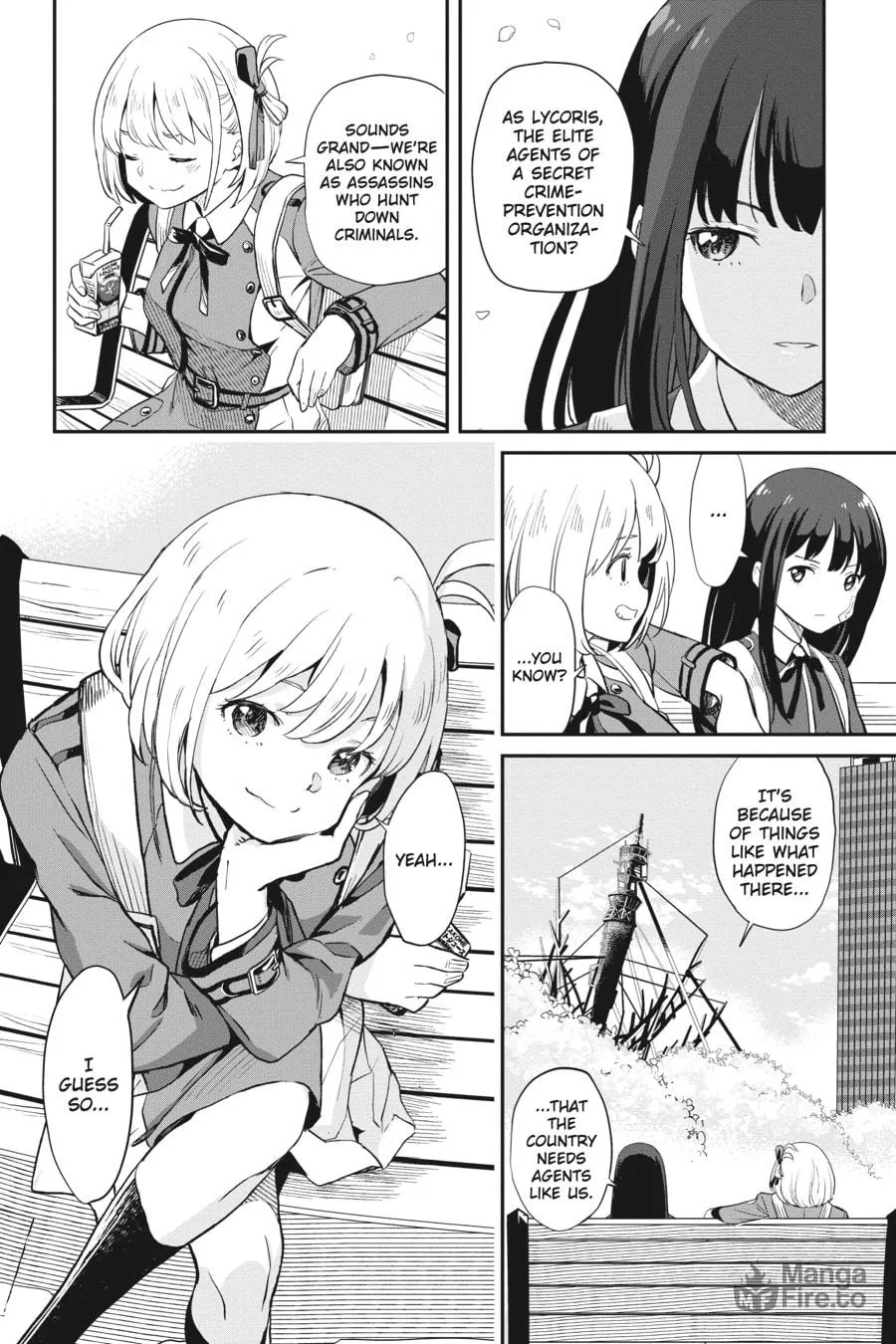 Lycoris Recoil Chapter 2 page 18 - 
