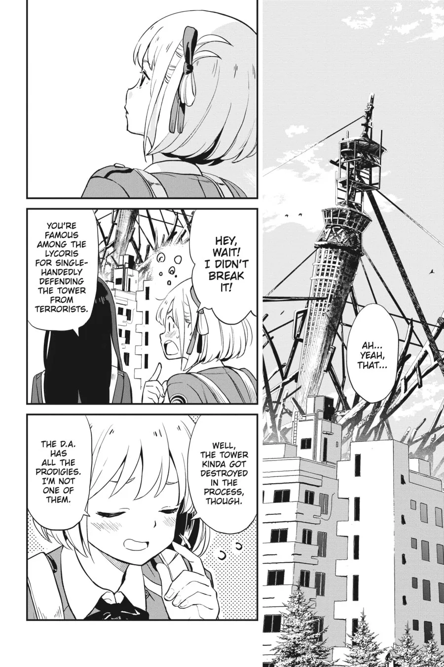 Lycoris Recoil Chapter 2 page 4 - 