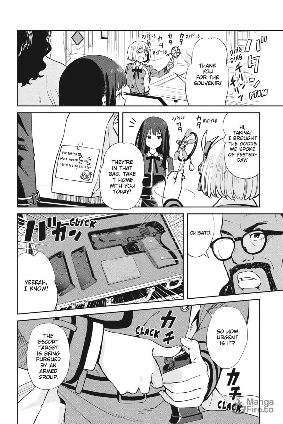 Lycoris Recoil Chapter 4 page 12 - 