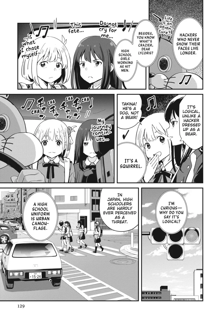 Lycoris Recoil Chapter 4 page 23 - 