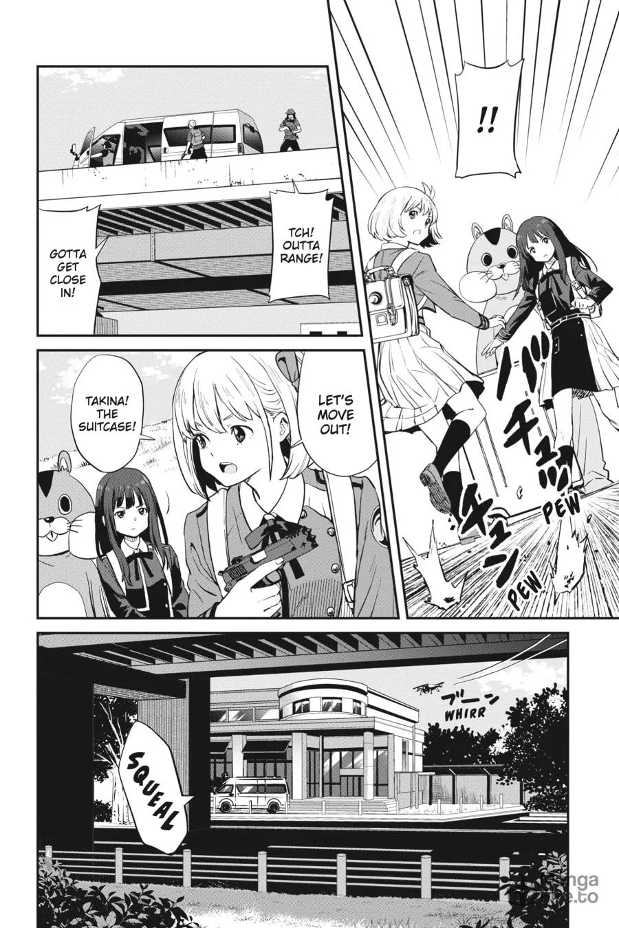 Lycoris Recoil Chapter 4 page 35 - 