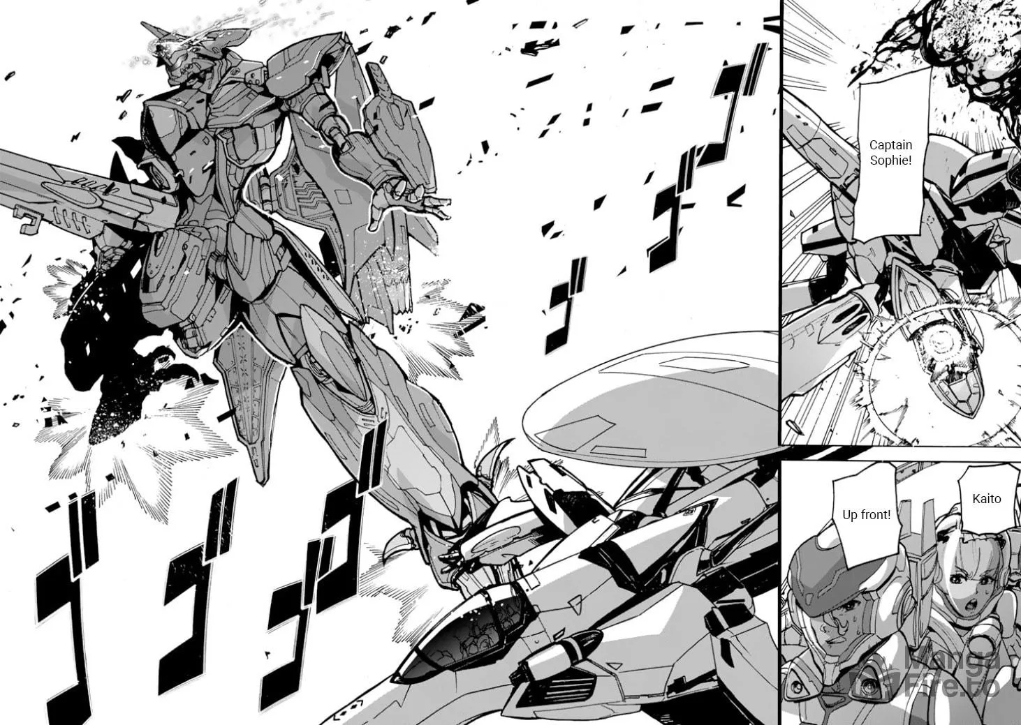 Macross Δ Gaiden: Macross E Chapter 3 page 35 - 