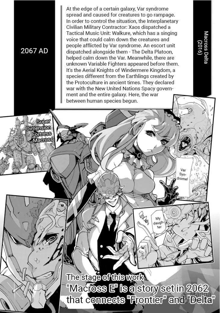 Macross Δ Gaiden: Macross E Chapter 4 page 42 - 