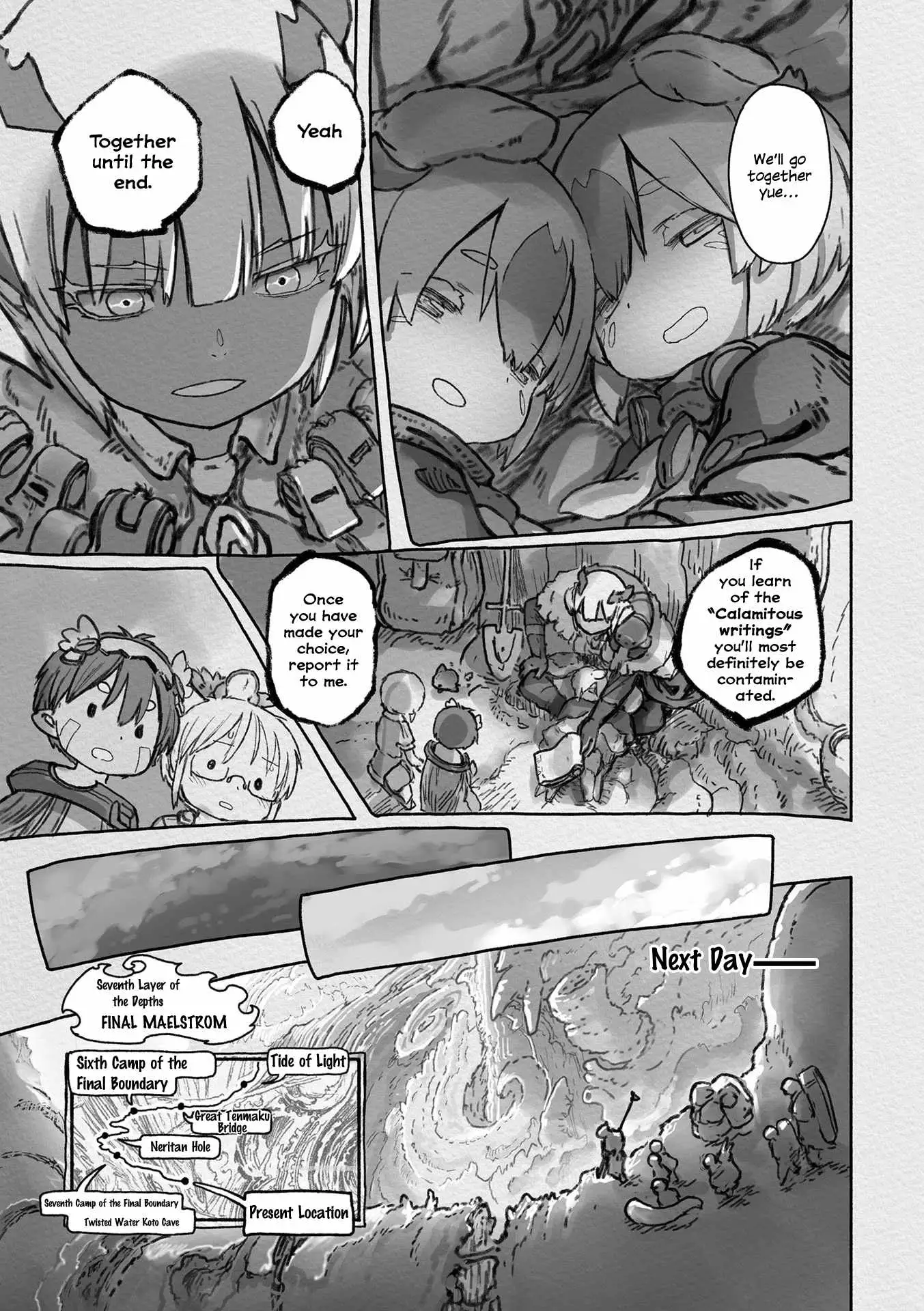 Made in Abyss Chapter 73.99 page 13 - 