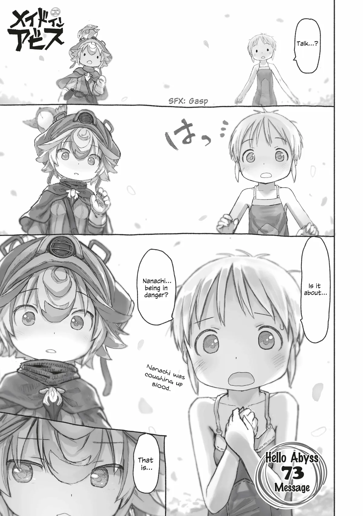 Made in Abyss Chapter 73 page 1 - 
