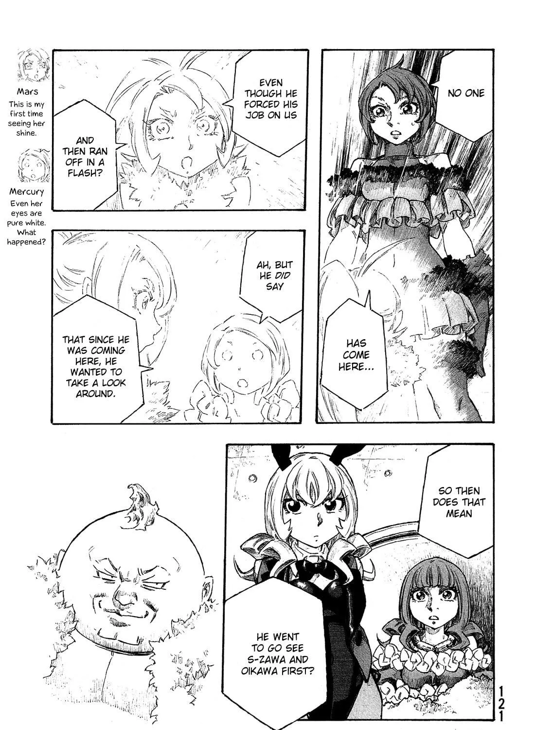 Madowanai Hoshi Chapter 25 page 34 - 