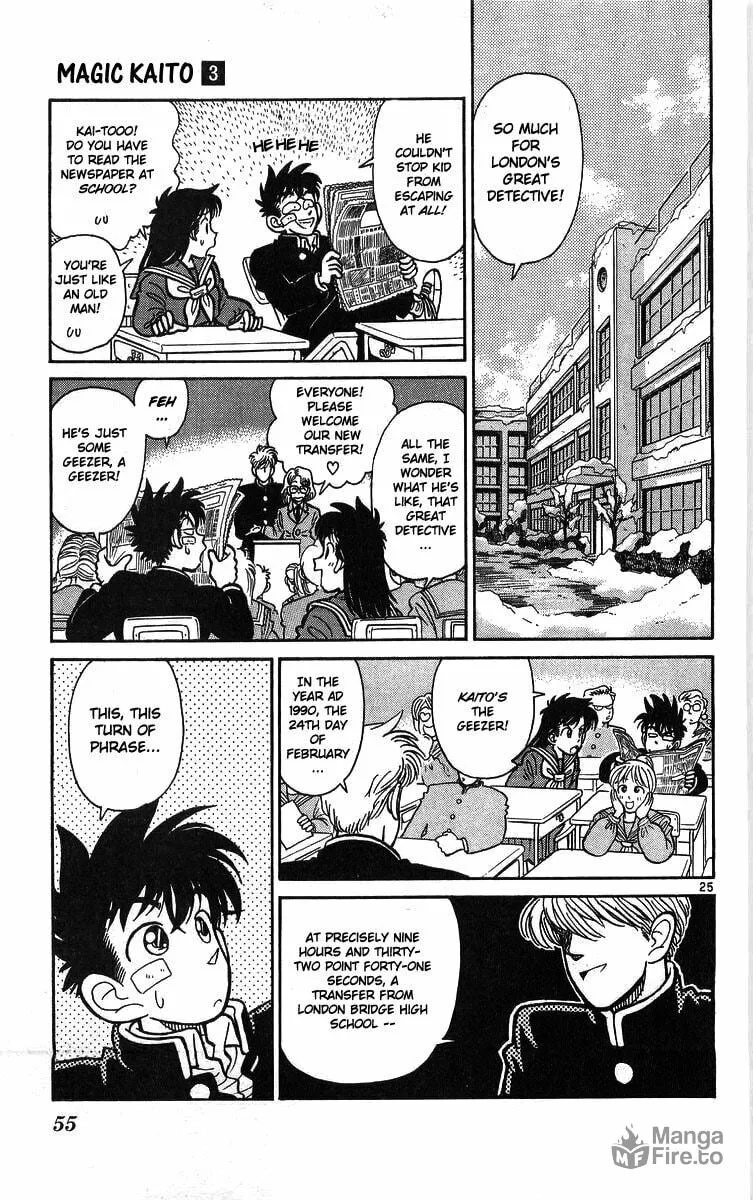 Magic Kaito Chapter 15 page 25 - 