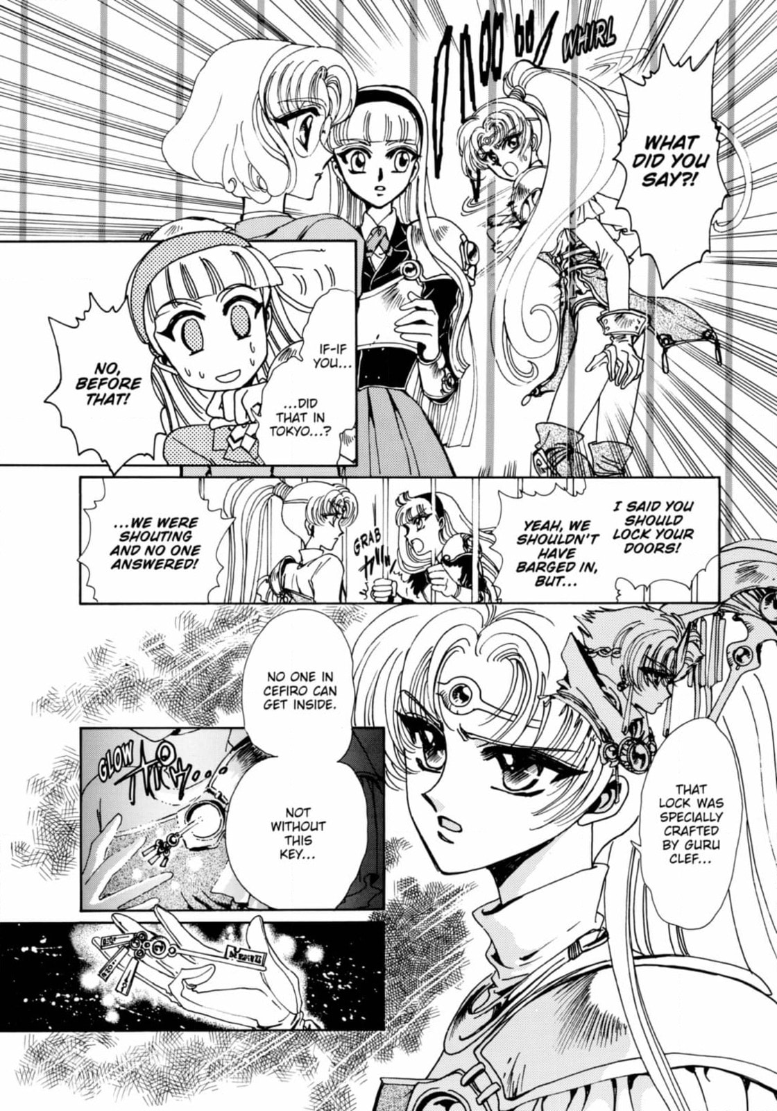 Magic Knight Rayearth Chapter 4 page 8 - 
