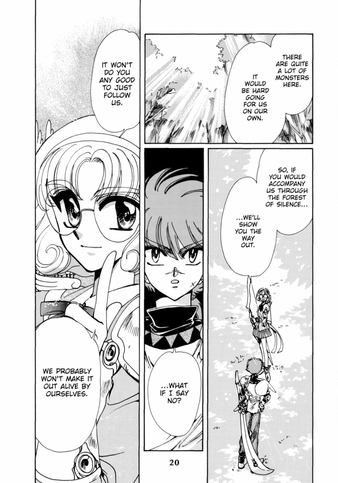 Magic Knight Rayearth Chapter 6 page 22 - 