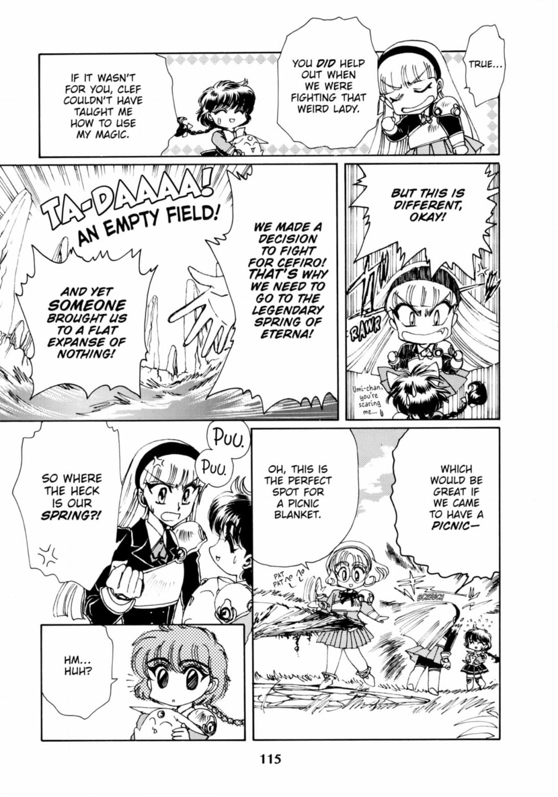 Magic Knight Rayearth Chapter 8 page 33 - 