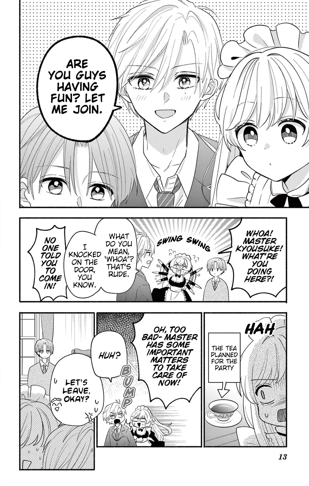 Maid wa Koisuru Hachiya-kun Chapter 16.1 page 11 - 