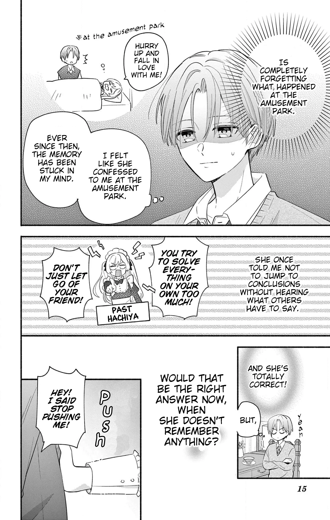 Maid wa Koisuru Hachiya-kun Chapter 16.1 page 13 - 