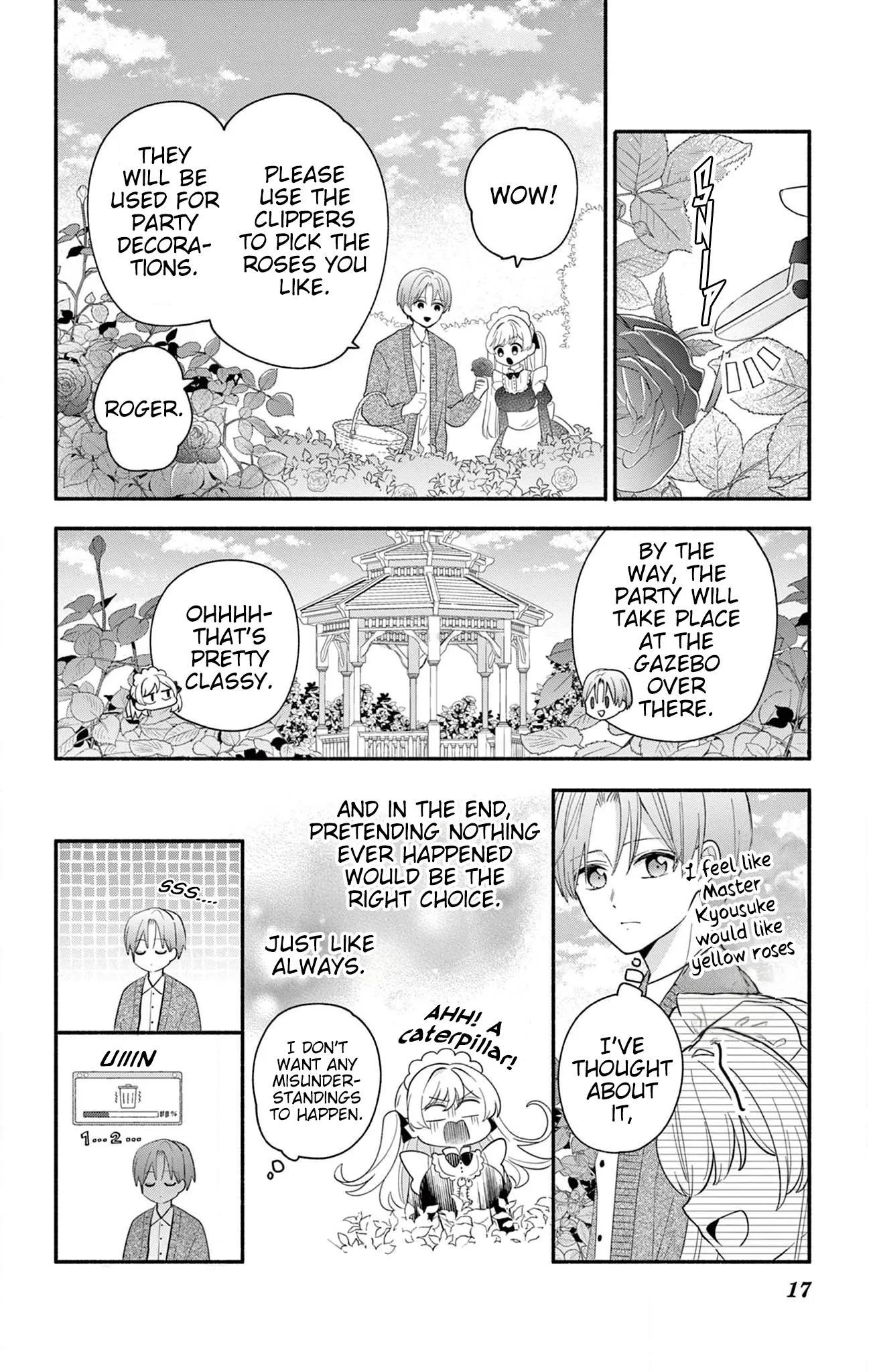 Maid wa Koisuru Hachiya-kun Chapter 16.1 page 15 - 