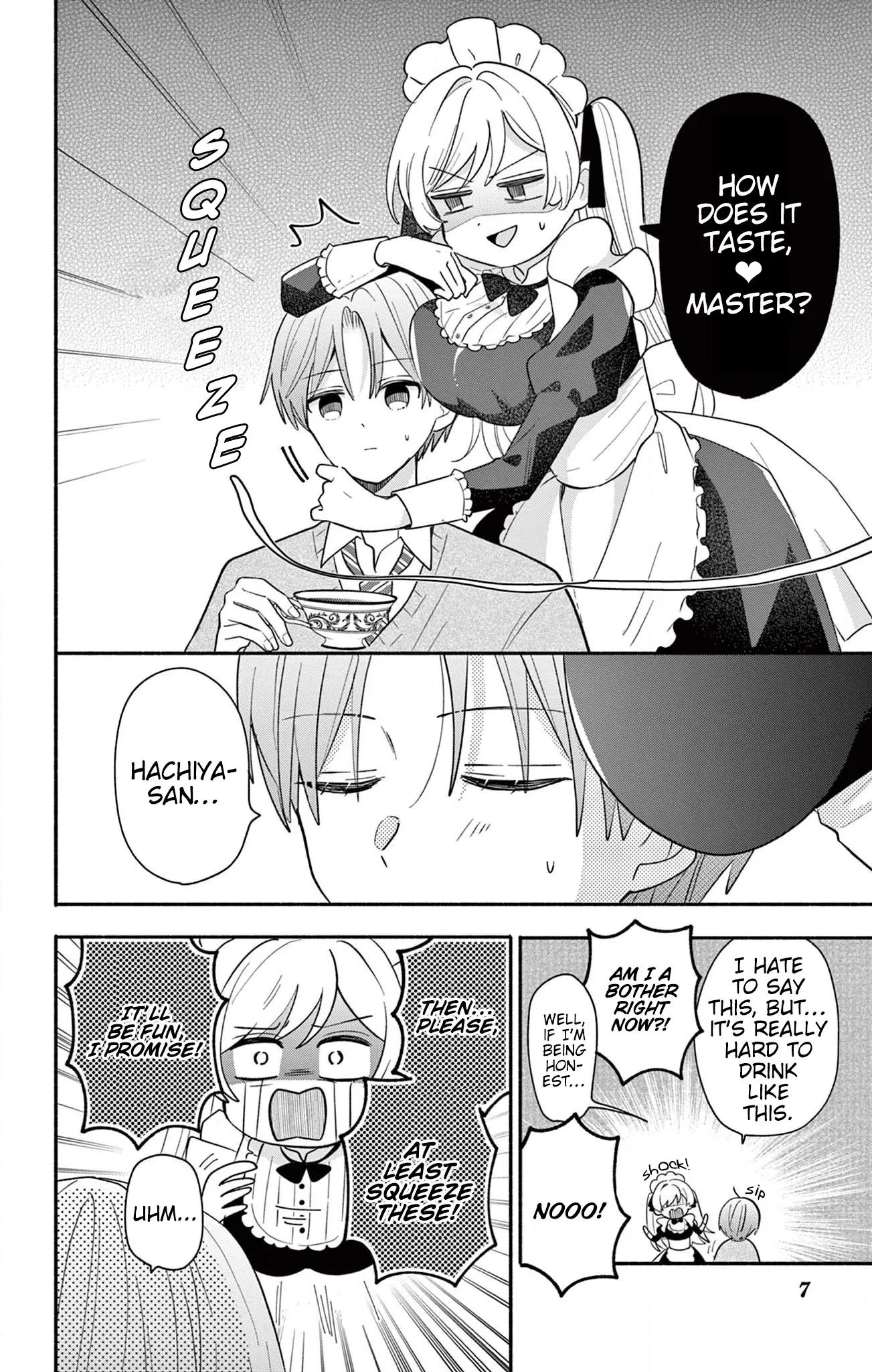Maid wa Koisuru Hachiya-kun Chapter 16.1 page 5 - 