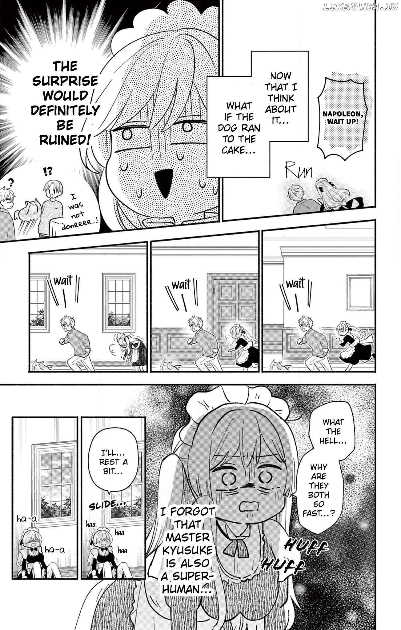 Maid wa Koisuru Hachiya-kun Chapter 16.2 page 16 - 