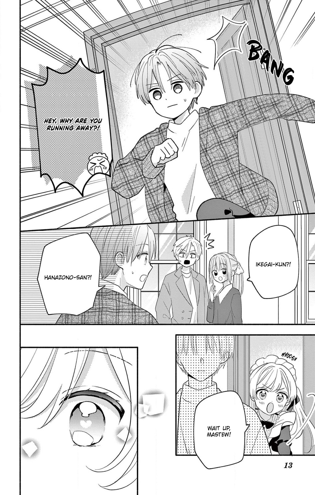 Maid wa Koisuru Hachiya-kun Chapter 17.2 page 13 - 