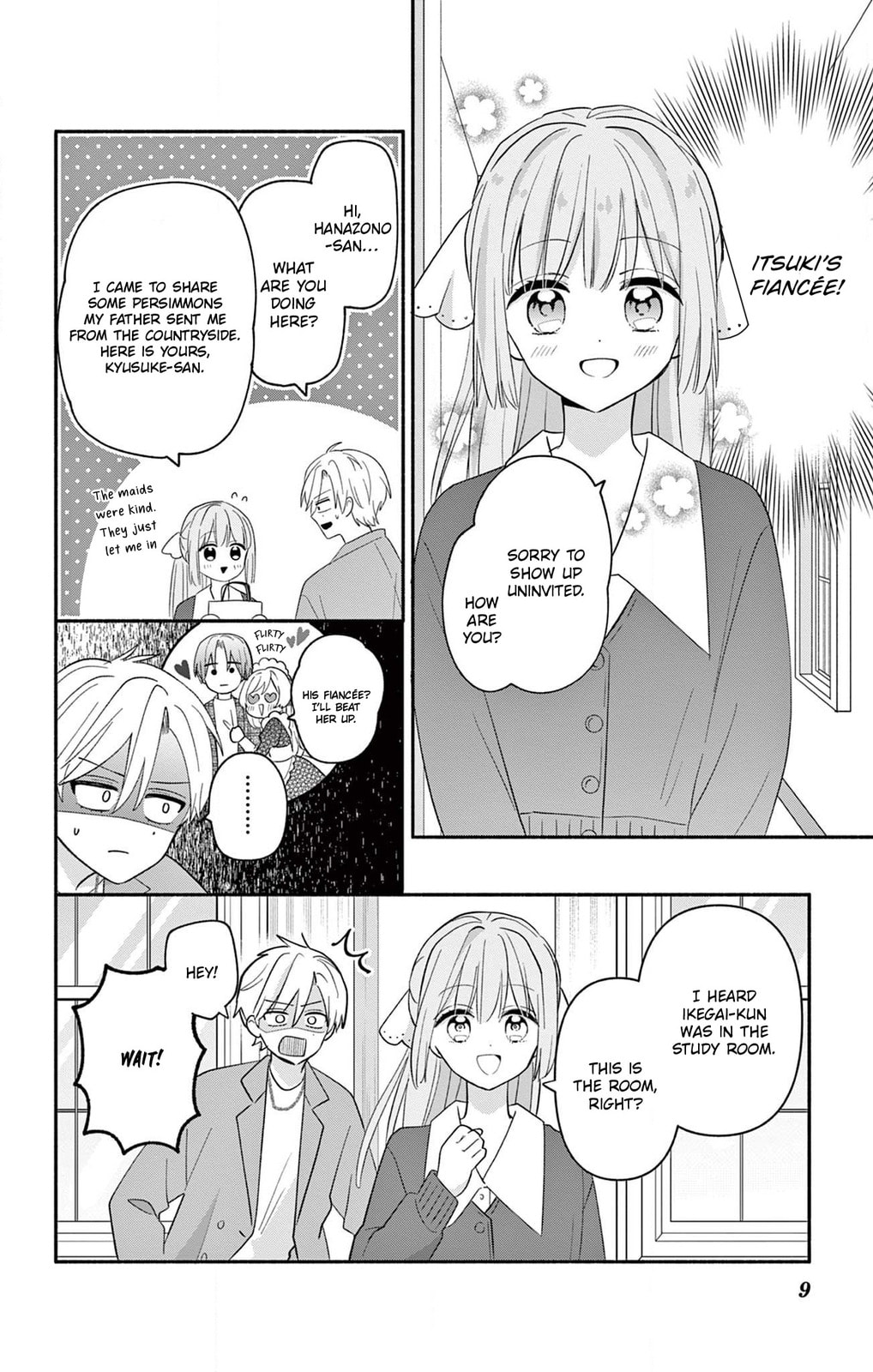 Maid wa Koisuru Hachiya-kun Chapter 17.2 page 9 - 