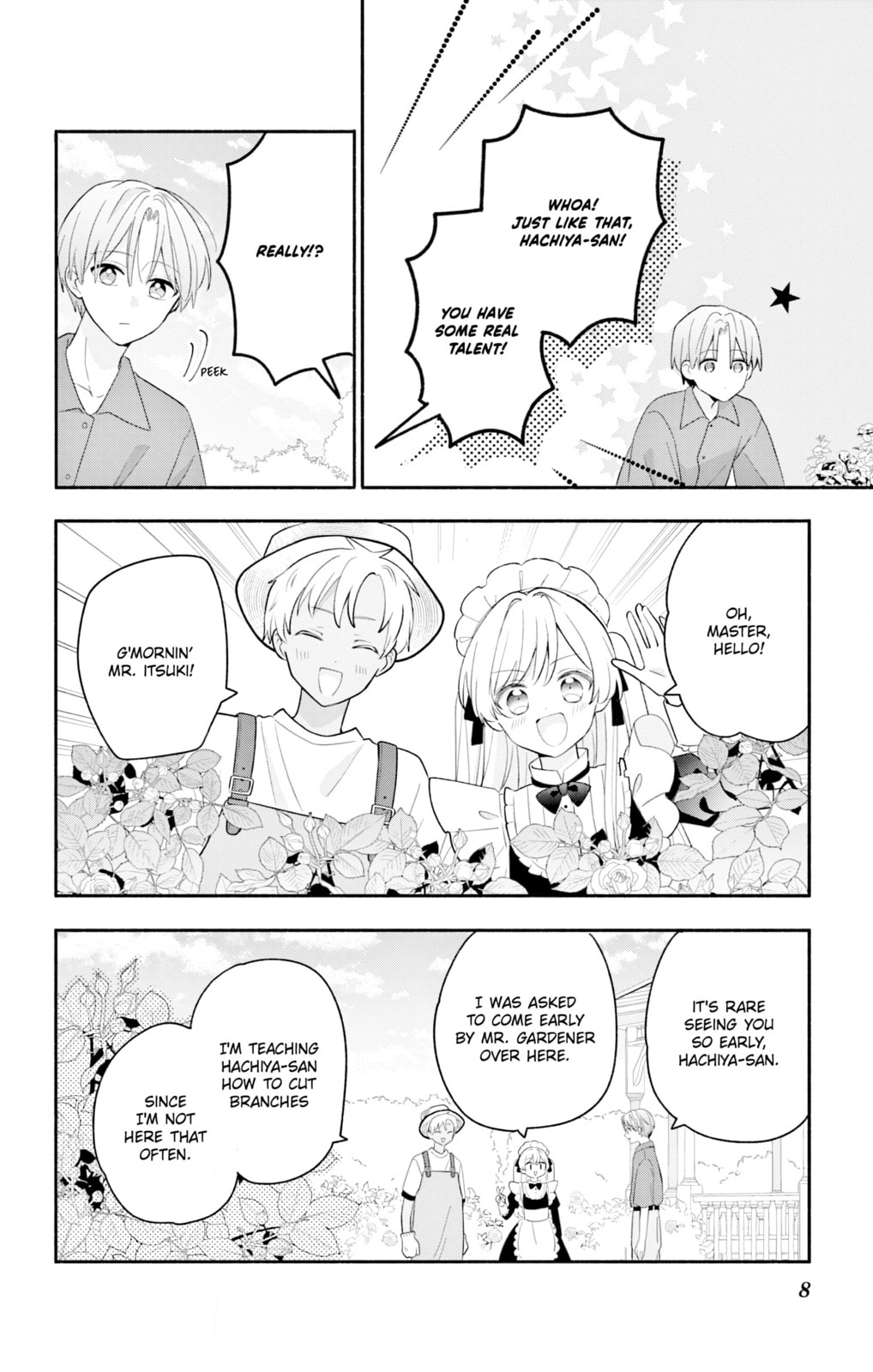 Maid wa Koisuru Hachiya-kun Chapter 19 page 8 - 